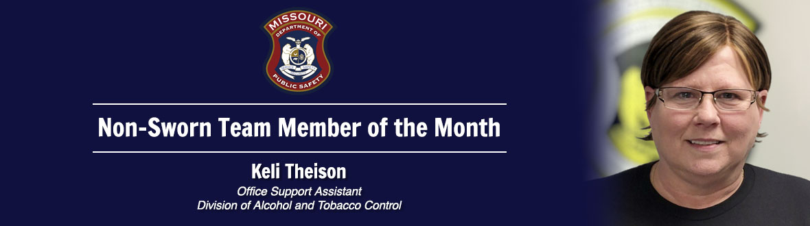 February Non-Sworn Team Member of the Month